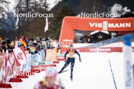 02.02.2024, Seefeld, Austria (AUT): Veronica Gianmoena (ITA) - FIS world cup nordic combined women, individual gundersen HS109/5km, Seefeld (AUT). www.nordicfocus.com. © Modica/NordicFocus. Every downloaded picture is fee-liable.