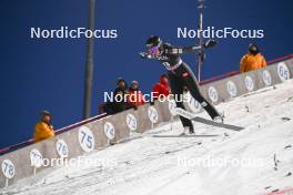 09.02.2024, Otepaeae, Estonia (EST): Lena Brocard (FRA) - FIS world cup nordic combined women, mass HS97/5km, Otepaeae (EST). www.nordicfocus.com. © Authamayou/NordicFocus. Every downloaded picture is fee-liable.