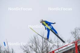 08.02.2024, Otepaeae, Estonia (EST): Lumia Nurmela (FIN) - FIS world cup nordic combined women, training, Otepaeae (EST). www.nordicfocus.com. © Authamayou/NordicFocus. Every downloaded picture is fee-liable.