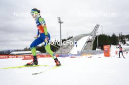 09.03.2024, Oslo, Norway (NOR): Ema Volavsek (SLO) - FIS world cup nordic combined women, individual gundersen HS106/5km, Oslo (NOR). www.nordicfocus.com. © Thibaut/NordicFocus. Every downloaded picture is fee-liable.