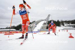 09.03.2024, Oslo, Norway (NOR): Joanna Kil (POL), Alexa Brabec (USA), (l-r)  - FIS world cup nordic combined women, individual gundersen HS106/5km, Oslo (NOR). www.nordicfocus.com. © Thibaut/NordicFocus. Every downloaded picture is fee-liable.