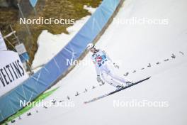 01.01.2024, Garmisch, Germany (GER): Timi Zajc (SLO) - FIS world cup ski jumping men, four hills tournament, individual HS142, Garmisch (GER). www.nordicfocus.com. © Reichert/NordicFocus. Every downloaded picture is fee-liable.