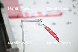 02.01.2024, Innsbruck, Austria (AUT): feature: windy conditions - FIS world cup ski jumping men, four hills tournament, individual HS130, Innsbruck (AUT). www.nordicfocus.com. © Reichert/NordicFocus. Every downloaded picture is fee-liable.