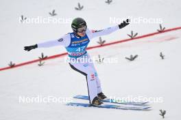 02.01.2024, Innsbruck, Austria (AUT): Philipp Raimund (GER) - FIS world cup ski jumping men, four hills tournament, individual HS130, Innsbruck (AUT). www.nordicfocus.com. © Reichert/NordicFocus. Every downloaded picture is fee-liable.