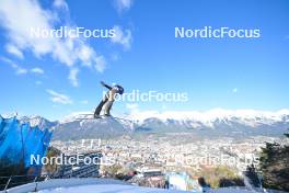 03.01.2024, Innsbruck, Austria (AUT): Lovro Kos (SLO) - FIS world cup ski jumping men, four hills tournament, individual HS130, Innsbruck (AUT). www.nordicfocus.com. © Reichert/NordicFocus. Every downloaded picture is fee-liable.