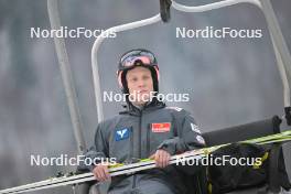 14.01.2024, Wisla, Poland (POL): Jan Hoerl (AUT) - FIS world cup ski jumping men, individual HS140, Wisla (POL). www.nordicfocus.com. © Reichert/NordicFocus. Every downloaded picture is fee-liable.