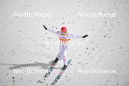 13.01.2024, Wisla, Poland (POL): Manuel Fettner (AUT) - FIS world cup ski jumping men, super team HS140, Wisla (POL). www.nordicfocus.com. © Reichert/NordicFocus. Every downloaded picture is fee-liable.
