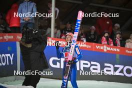 13.01.2024, Wisla, Poland (POL): Dawid Kubacki (POL) - FIS world cup ski jumping men, super team HS140, Wisla (POL). www.nordicfocus.com. © Reichert/NordicFocus. Every downloaded picture is fee-liable.