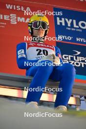 12.01.2024, Wisla, Poland (POL): Eetu Nousiainen (FIN) - FIS world cup ski jumping men, training, Wisla (POL). www.nordicfocus.com. © Reichert/NordicFocus. Every downloaded picture is fee-liable.