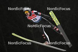 12.01.2024, Wisla, Poland (POL): Clemens Aigner (AUT) - FIS world cup ski jumping men, training, Wisla (POL). www.nordicfocus.com. © Reichert/NordicFocus. Every downloaded picture is fee-liable.