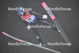 12.01.2024, Wisla, Poland (POL): Artti Aigro (EST) - FIS world cup ski jumping men, training, Wisla (POL). www.nordicfocus.com. © Reichert/NordicFocus. Every downloaded picture is fee-liable.