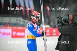 16.01.2024, Szczyrk, Poland (POL): Pawel Wasek (POL) - FIS world cup ski jumping men, training, Szczyrk (POL). www.nordicfocus.com. © Reichert/NordicFocus. Every downloaded picture is fee-liable.