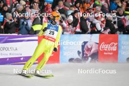 21.01.2024, Zakopane, Poland (POL): Kamil Stoch (POL) - FIS world cup ski jumping men, individual HS140, Zakopane (POL). www.nordicfocus.com. © Reichert/NordicFocus. Every downloaded picture is fee-liable.