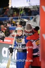 04.02.2024, Willingen, Germany (GER): Aleksander Zniszczol (POL), Kamil Stoch (POL), Dawid Kubacki (POL), (l-r) - FIS world cup ski jumping men, individual HS147, Willingen (GER). www.nordicfocus.com. © Reichert/NordicFocus. Every downloaded picture is fee-liable