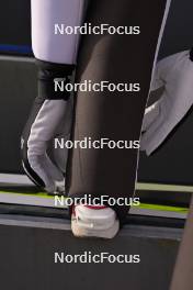 02.02.2024, Willingen, Germany (GER): feature: boots, fastening the boots - FIS world cup ski jumping men, training, Willingen (GER). www.nordicfocus.com. © Reichert/NordicFocus. Every downloaded picture is fee-liable