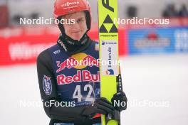26.01.2024, Bad Mitterndorf, Germany (GER): Karl Geiger (GER) - FIS world championships ski flying men, individual HS235, Bad Mitterndorf (GER). www.nordicfocus.com. © Thibaut/NordicFocus. Every downloaded picture is fee-liable.