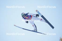 27.01.2024, Bad Mitterndorf, Germany (GER): Marius Lindvik (NOR) - FIS world championships ski flying men, individual HS235, Bad Mitterndorf (GER). www.nordicfocus.com. © Thibaut/NordicFocus. Every downloaded picture is fee-liable.