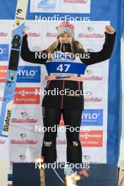 01.01.2024, Oberstdorf, Germany (GER): Abigail Strate (CAN) - FIS world cup ski jumping women, individual HS137, Oberstdorf (GER). www.nordicfocus.com. © Manzoni/NordicFocus. Every downloaded picture is fee-liable