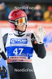 01.01.2024, Oberstdorf, Germany (GER): Abigail Strate (CAN) - FIS world cup ski jumping women, individual HS137, Oberstdorf (GER). www.nordicfocus.com. © Manzoni/NordicFocus. Every downloaded picture is fee-liable