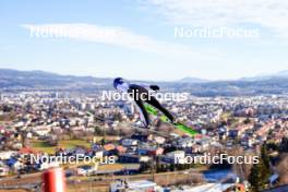 04.01.2024, Villach, Austria (AUT): Jacqueline Seifriedsberger (AUT) - FIS world cup ski jumping women, individual HS98, Villach (AUT). www.nordicfocus.com. © Barbieri/NordicFocus. Every downloaded picture is fee-liable.