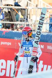 04.01.2024, Villach, Austria (AUT): Julia Muehlbacher (AUT) - FIS world cup ski jumping women, individual HS98, Villach (AUT). www.nordicfocus.com. © Barbieri/NordicFocus. Every downloaded picture is fee-liable.