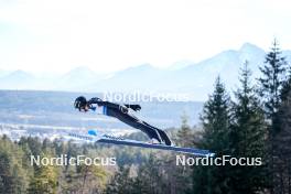 04.01.2024, Villach, Austria (AUT): Nicole Maurer (CAN) - FIS world cup ski jumping women, individual HS98, Villach (AUT). www.nordicfocus.com. © Barbieri/NordicFocus. Every downloaded picture is fee-liable.