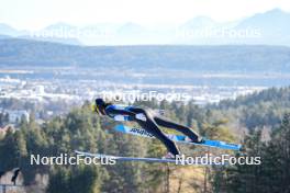 04.01.2024, Villach, Austria (AUT): Jessica Malsiner (ITA) - FIS world cup ski jumping women, individual HS98, Villach (AUT). www.nordicfocus.com. © Barbieri/NordicFocus. Every downloaded picture is fee-liable.