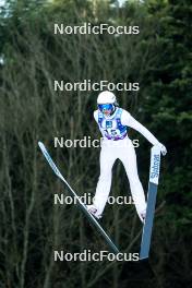 27.01.2024, Ljubno, Slovenia (SLO): Daniela Haralambie (ROU) - FIS world cup ski jumping women, individual HS94, Ljubno (SLO). www.nordicfocus.com. © Barbieri/NordicFocus. Every downloaded picture is fee-liable.