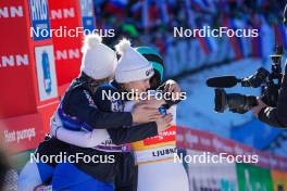 27.01.2024, Ljubno, Slovenia (SLO): Nika Prevc (SLO) - FIS world cup ski jumping women, individual HS94, Ljubno (SLO). www.nordicfocus.com. © Barbieri/NordicFocus. Every downloaded picture is fee-liable.