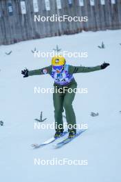27.01.2024, Ljubno, Slovenia (SLO): Julia Kykkaenen (FIN) - FIS world cup ski jumping women, individual HS94, Ljubno (SLO). www.nordicfocus.com. © Barbieri/NordicFocus. Every downloaded picture is fee-liable.