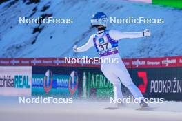 27.01.2024, Ljubno, Slovenia (SLO): Eva Pinkelnig (AUT) - FIS world cup ski jumping women, individual HS94, Ljubno (SLO). www.nordicfocus.com. © Barbieri/NordicFocus. Every downloaded picture is fee-liable.