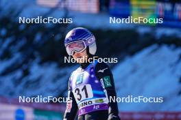 27.01.2024, Ljubno, Slovenia (SLO): Sara Takanashi (JPN) - FIS world cup ski jumping women, individual HS94, Ljubno (SLO). www.nordicfocus.com. © Barbieri/NordicFocus. Every downloaded picture is fee-liable.