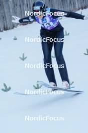 27.01.2024, Ljubno, Slovenia (SLO): Nicole Maurer (CAN) - FIS world cup ski jumping women, individual HS94, Ljubno (SLO). www.nordicfocus.com. © Barbieri/NordicFocus. Every downloaded picture is fee-liable.