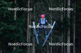 27.01.2024, Ljubno, Slovenia (SLO): Anna Twardosz (POL) - FIS world cup ski jumping women, individual HS94, Ljubno (SLO). www.nordicfocus.com. © Barbieri/NordicFocus. Every downloaded picture is fee-liable.