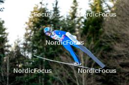 28.01.2024, Ljubno, Slovenia (SLO): Alexandria Loutitt (CAN) - FIS world cup ski jumping women, individual HS94, Ljubno (SLO). www.nordicfocus.com. © Barbieri/NordicFocus. Every downloaded picture is fee-liable.