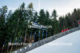 26.01.2024, Ljubno, Slovenia (SLO): Heidi Dyhre Traaserud (NOR) - FIS world cup ski jumping women, training, Ljubno (SLO). www.nordicfocus.com. © Barbieri/NordicFocus. Every downloaded picture is fee-liable.