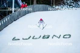 26.01.2024, Ljubno, Slovenia (SLO): Anna Twardosz (POL) - FIS world cup ski jumping women, training, Ljubno (SLO). www.nordicfocus.com. © Barbieri/NordicFocus. Every downloaded picture is fee-liable.