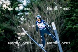26.01.2024, Ljubno, Slovenia (SLO): Juliane Seyfarth (GER) - FIS world cup ski jumping women, training, Ljubno (SLO). www.nordicfocus.com. © Barbieri/NordicFocus. Every downloaded picture is fee-liable.