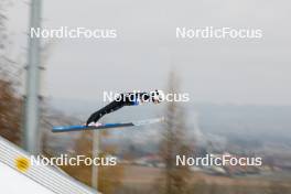 25.02.2024, Hinzenbach, Austria (AUT): Martina Zanitzer (ITA) - FIS world cup ski jumping women, individual HS90, Hinzenbach (AUT). www.nordicfocus.com. © Volk/NordicFocus. Every downloaded picture is fee-liable.
