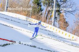 25.02.2024, Hinzenbach, Austria (AUT): Yuki Ito (JPN) - FIS world cup ski jumping women, individual HS90, Hinzenbach (AUT). www.nordicfocus.com. © Volk/NordicFocus. Every downloaded picture is fee-liable