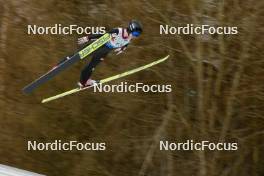 25.02.2024, Hinzenbach, Austria (AUT): Lilou Zepchi (FRA) - FIS world cup ski jumping women, individual HS90, Hinzenbach (AUT). www.nordicfocus.com. © Volk/NordicFocus. Every downloaded picture is fee-liable.