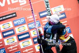 10.03.2024, Oslo, Norway (NOR): Eirin Maria Kvandal (NOR), Nika Prevc (SLO), (l-r)  - FIS world cup ski jumping women, individual HS134, Oslo (NOR). www.nordicfocus.com. © Modica/NordicFocus. Every downloaded picture is fee-liable.