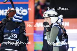 13.03.2024, Trondheim, Norway (NOR): Silje Opseth (NOR), Eirin Maria Kvandal (NOR), (l-r)  - FIS world cup ski jumping women, individual HS140, Trondheim (NOR). www.nordicfocus.com. © Thibaut/NordicFocus. Every downloaded picture is fee-liable.