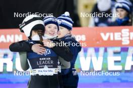 13.03.2024, Trondheim, Norway (NOR): Eirin Maria Kvandal (NOR), Kjersti Graesli (NOR), (l-r)  - FIS world cup ski jumping women, individual HS140, Trondheim (NOR). www.nordicfocus.com. © Thibaut/NordicFocus. Every downloaded picture is fee-liable.
