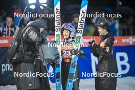21.03.2024, Planica, Slovenia (SLO): Sara Takanashi (JPN), Nozomi Maruyama (JPN), (l-r) - FIS world cup ski flying women, individual HS102, Planica (SLO). www.nordicfocus.com. © Reichert/NordicFocus. Every downloaded picture is fee-liable.