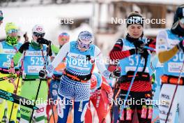 13.01.2024, Sexten, Italy (ITA): Paul Katerina (AUS) - Ski Classics 3 Zinnen Ski Marathon - Sexten (ITA). www.nordicfocus.com. © Vanzetta/NordicFocus. Every downloaded picture is fee-liable.