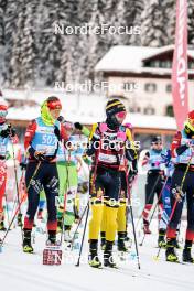 13.01.2024, Sexten, Italy (ITA): Jenny Larsson (SWE), Ida Dahl (SWE), (l-r)  - Ski Classics 3 Zinnen Ski Marathon - Sexten (ITA). www.nordicfocus.com. © Vanzetta/NordicFocus. Every downloaded picture is fee-liable.