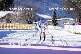 13.01.2024, Sexten, Italy (ITA): Kati Roivas (FIN) - Ski Classics 3 Zinnen Ski Marathon - Sexten (ITA). www.nordicfocus.com. © Vanzetta/NordicFocus. Every downloaded picture is fee-liable.