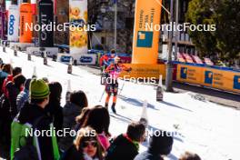 28.01.2024, Trentino, Italy (ITA): Julie Vale Stoestad (NOR) - Ski Classics Marcialonga, Trentino (ITA). www.nordicfocus.com. © Vanzetta/NordicFocus. Every downloaded picture is fee-liable.