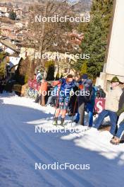 28.01.2024, Trentino, Italy (ITA): Stian Hoelgaard (NOR) - Ski Classics Marcialonga, Trentino (ITA). www.nordicfocus.com. © Vanzetta/NordicFocus. Every downloaded picture is fee-liable.